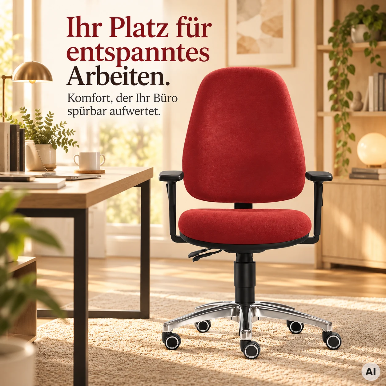 Lady Relax - Hochwertiger Frauen-Bürostuhl