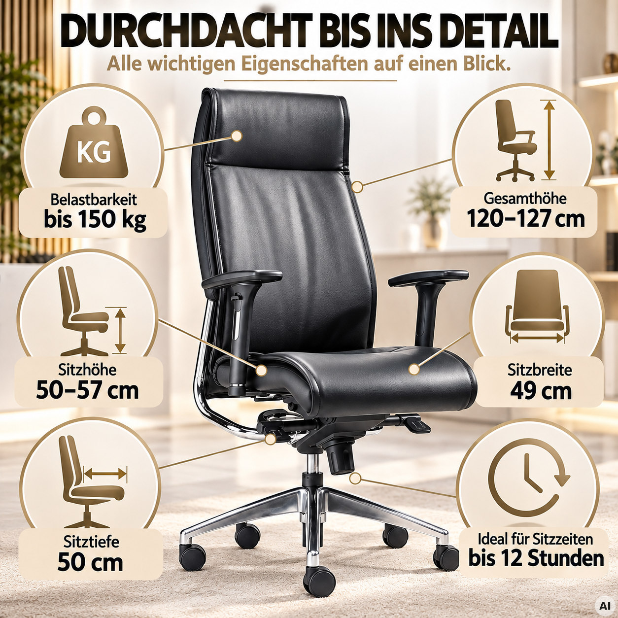 BIG BOSS - Luxus Chefsessel