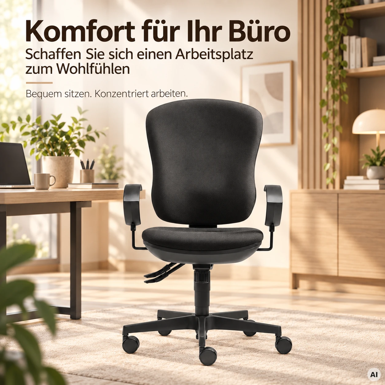 Flash Polster - Rückenfreundlicher Bürostuhl
