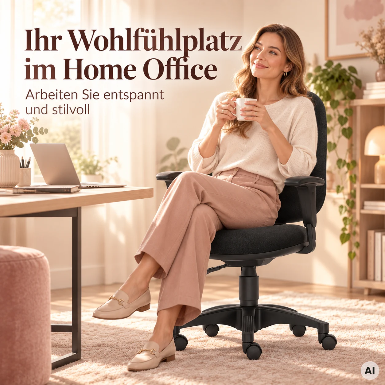 Lady Vital - Home Office Frauen-Bürostuhl